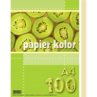 Papier Kolorowy A4-100 Waniliowy Kreska