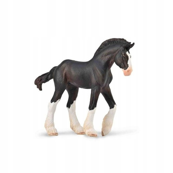 Źrebię Clydesdale Maści Czarnej Collecta