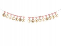 Baner Pierścionki ''Wieczór Panieński'', Mix, 2.5 M Partydeco