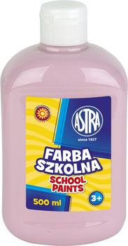 Farba Szkolna 500 Ml Jasna Różowa Astra