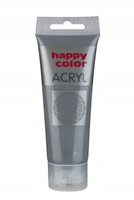 Farba Akrylowa 75Ml, Szary, Happy Color