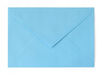 Koperta B6 Gładki Niebieski 150gr 10szt Galeria Papieru