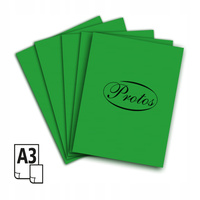 Brystol Karton A3 20ark 08 Zielony Protos