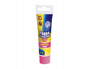 Farba Plakatowa Tuba 30 Ml - Różowa Astra