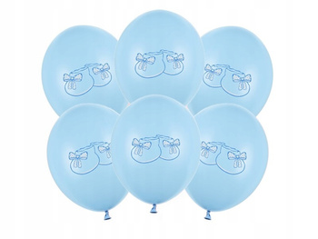 Balony 30Cm, Bucik, Pastel Baby Blue Partydeco