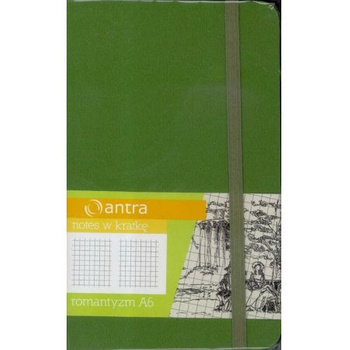 Notes Romantyzm A6 Kratka Khaki  Antra