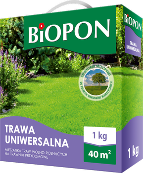 Trawa Uniwersalna 1Kg - Mieszanka Kwalifikowana. Biopon