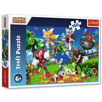 Puzzle 160 Sonic I Przyjaciele Trefl