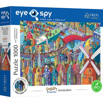 Puzzle 1000 Eye-Spy Sneaky Peekers Amsterdam TREFL