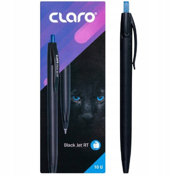 Długopis Black jet 1mm Niebieski CL-4255 Claro