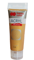 Farba Akrylowa 75 Ml, Głebokie Złoto Met Happy Color