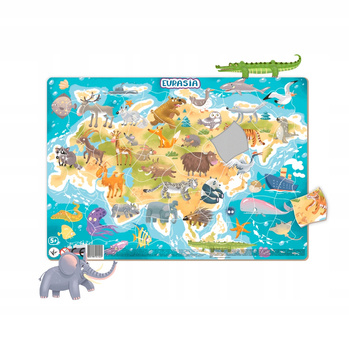 Puzzle Ramkowe 53 Eurazja Dodo