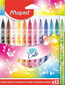 Flamastry Mini Cute 12Szt. Maped