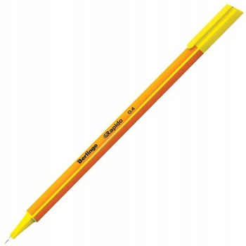 Cienkopis Rapido, 0,4 Mm, Trójkątny, Żółty Berlingo