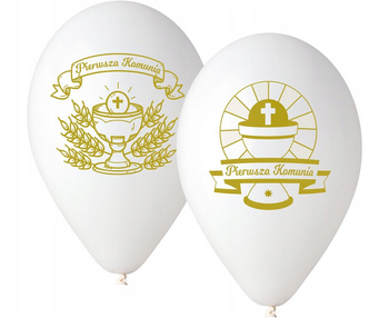 Balony "Pierwsza Komunia", 5 Szt. Godan