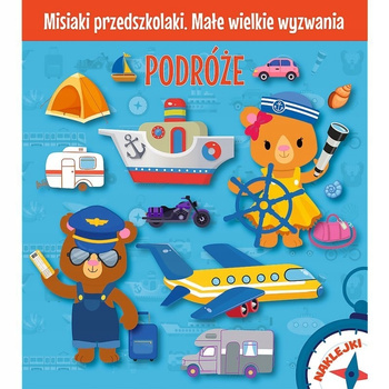 Misiaki-Przedszkolaki. Małe-Wielkie Wyzwania. Podróże Trefl