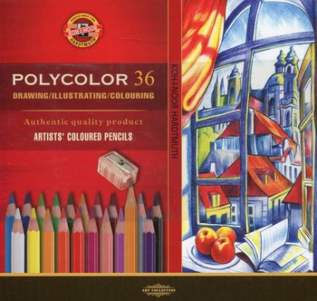 Kredki Polycolor 36 kolorów 3835 Kohinoor