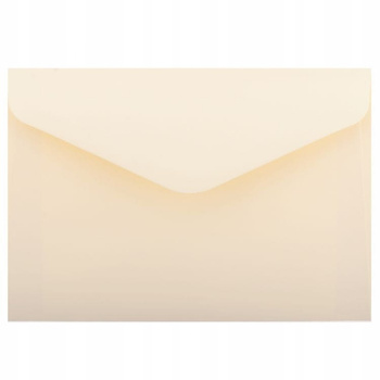 Koperta C6 Gładki Ciemny Krem 130G Galeria Papieru