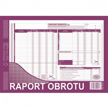 Druk Raport Obrotu 413-1 Michalczyk