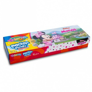 Farby Plakatowe 12Kol/20Ml Minnie 90645 Colorino