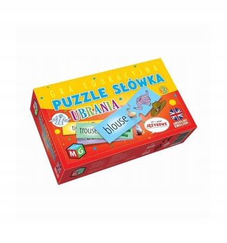 Puzzle Słówka 3-Ubrania Multigra