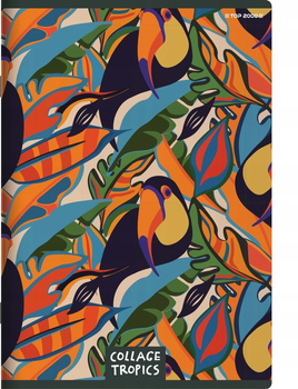 Zeszyt A5 96k Collage Linia 70g Mix Top 2000