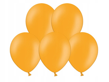 Balony Strong 30cm, Pastel Mand. Orange Partydeco