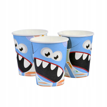 Kubki Papierowe - Pillow Monsters (8 Szt.) Arpex