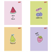 St. Majewski Zeszyt okładka laminowana A5 Funny Fruits linia 32 kartki